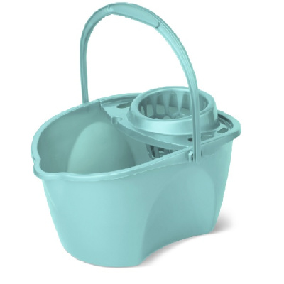 Ведро "Престо" 12л овальное со сливом и отжимом