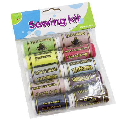 Нить швейная микс (набор 10катушек)