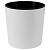 Горшок Вега 10,2л с вкладкой Белый