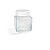 Банка для сып. прод. (стекло) Rondo 0,25 л (снежно-белый)(то)