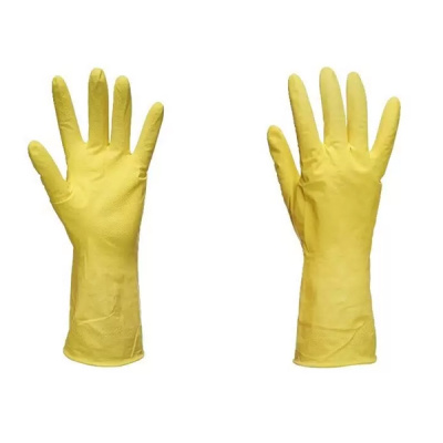 Перчатки хозяйственные латексные неопудренные разм. L
