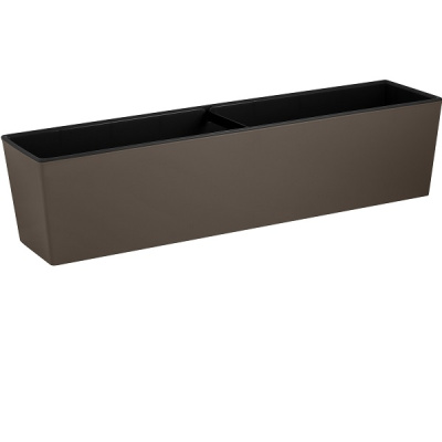 Ящик балконный 60см London Cube с дренажной вставкой француз.платан (то)