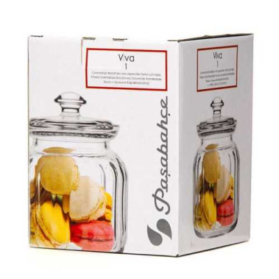 Банка с крышкой 2500 мл ВИВА