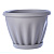 Горшок "Знатный" 2л d180мм светло-серый