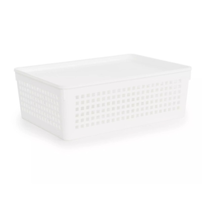 Корзинка TRAYMIX с крышкой 3,7л 270х190х90мм  (то)