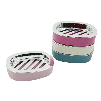 Мыльница овальная 13*9см, пластик