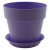 Горшок Протея 0,7л с поддоном Лавандовый