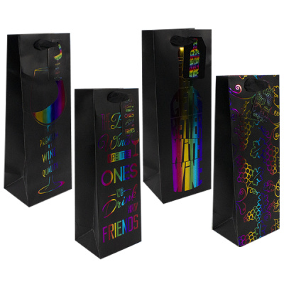 Пакет подарочный бумажный АЛКО 12*10*35см