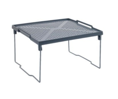 Подставка "Лофт" на металлических ножках 290х258 (серая) (то)