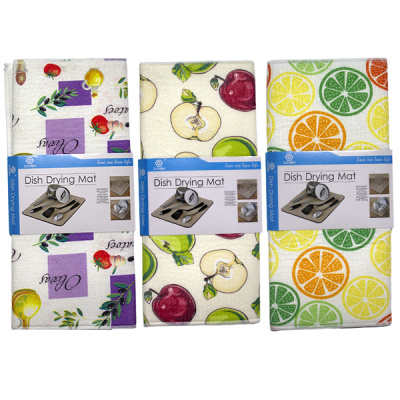 Коврик для посуды 40х50см, с поролоном