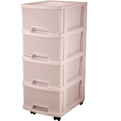 Комод компакт Ajur 4-секционный бежевый топаз (то)