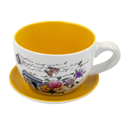 Горшок керамический 20*12см