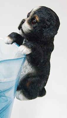 Щенок ротвейлера 16 см