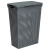 Корзина для белья "Лофт" 60л с крышкой (серый) (то)