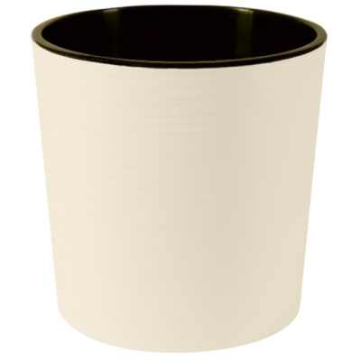 Горшок Вега 10,2л с вкладкой Ваниль