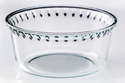 Форма стекл. круглая высокая 17*8см/1,3л