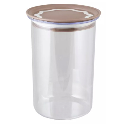 Банка для сыпучих продуктов 1л.  с вакуум.крышкой (то)