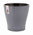 Горшок цв. для орхидеи 5л "Лея" двойной (серый)(то)