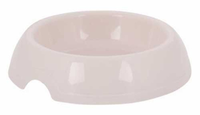 Миска ALTA 0,2л для кошек "Мур-мяу" (Светло-бежевый)  (то)