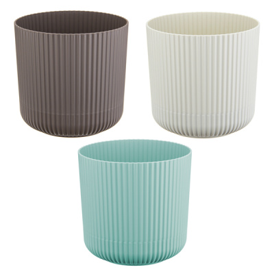 Кашпо ВЕЛЬВЕТ с пристегнутым поддоном D160 мм 2,5л