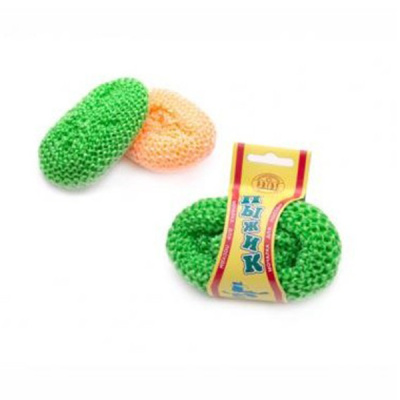 Губка бытовая ПП 1шт "Пыжик" (50)