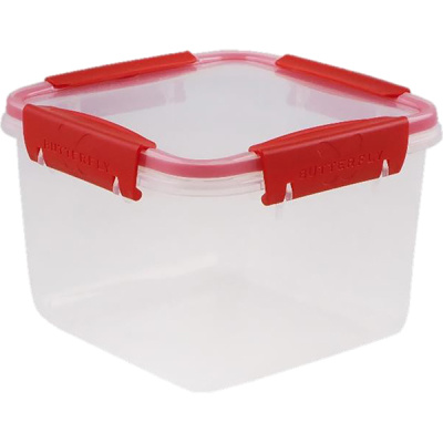 Контейнер герметичный "Butterfly" 1,7л BRIGHT (красный)