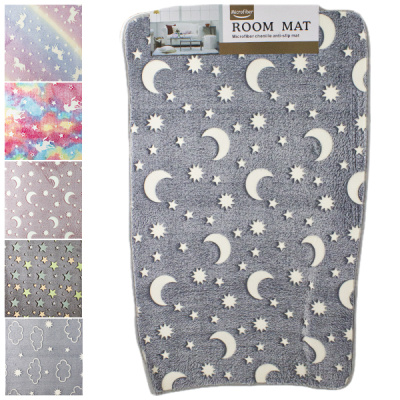 Коврик универсальный 50*80см (полиэстер) "Светится" в темноте