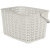 Корзина для хранения Melange 3л с ручкой молочный туман (то)