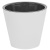 Горшок для цветов London D160мм, 1,6л со вставкой белый (то)