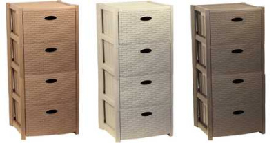 Комод СТИЛЬ РОТАНГ  (4 секции) (то)