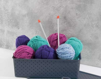 Корзинка "Береста" 7,5л 350х 245х105мм (космик) (то)