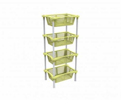 Этажерка с корзинками  Krita 4-х секц (лето) (то)