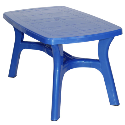 Стол Садовый 1350*805*730  синий (то)