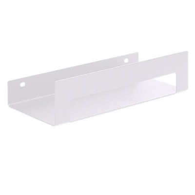 Полка настенная "Line" 25см (белый) (хпп) (то)