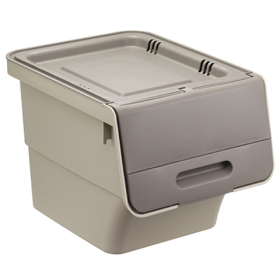 Ящик для овощей СМАРТ 12л латте