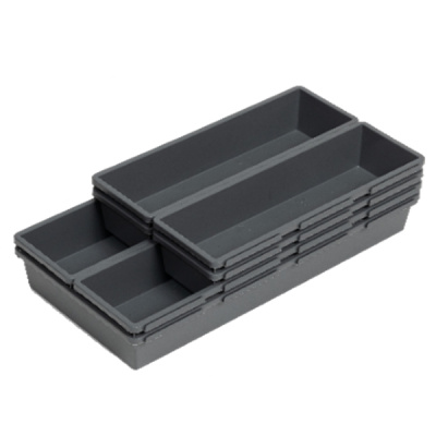 Лотки для хранения "Комбо 1" (серый) (то)
