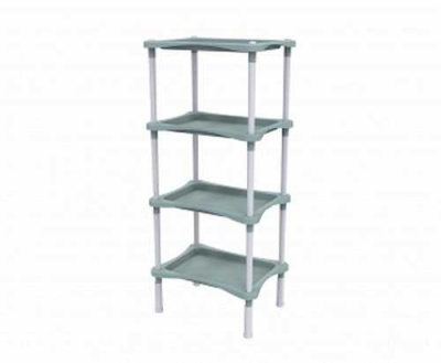Этажерка с полками  Krita 4-х секц (серая мистерия) (то)