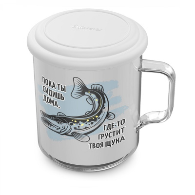 Термокружка "Хобби" 0,4л с крышкой (то)