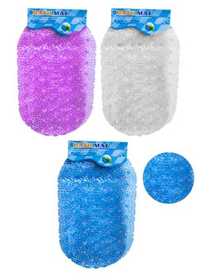 Коврик силиконовый в ванную, овальный, 40*70см 