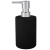 Дозатор для жидкого мыла Plast Team Stone черный (то)