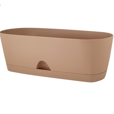 Ящик балконный 40см Amsterdam молочный шоколад (то)