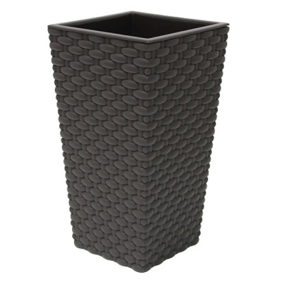 Кашпо РОТАНГ 260х260х457мм 11,2л (то)