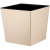 Горшок для цветов London CUBE 22л c дренажной вставкой калифорнийский миндаль