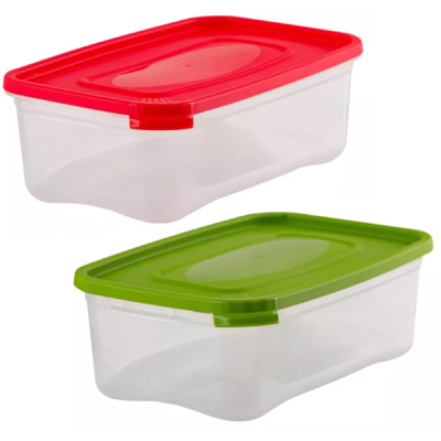 Контейнер для СВЧ 2,2л "КАСКАД" прямоугольный (то)