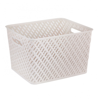 Корзина "Плетенка" 350х290х225 (бежевый)(то)