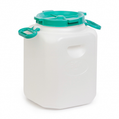 Канистра-бочка 30л. с навесными ручками (горл. 215мм) (то)