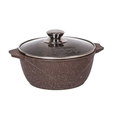 Кастрюля 3л "Гранит brown"