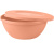 Миска HELSINKI 3л с крышкой персиковая карамель (то)