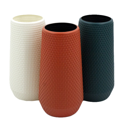 Ваза для цветов 22*10см (пластик)