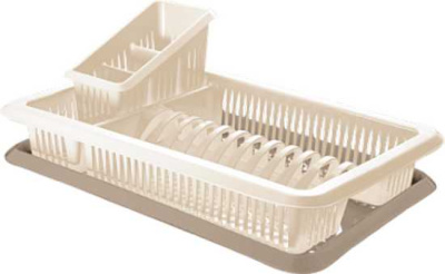 Сушилка для посуды Sugar&Spice 1-ярусная с сушилкой для столовых приборов 48х31х17см (РТ)(то)